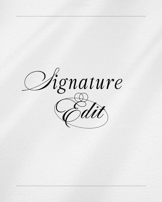 Signature Edit